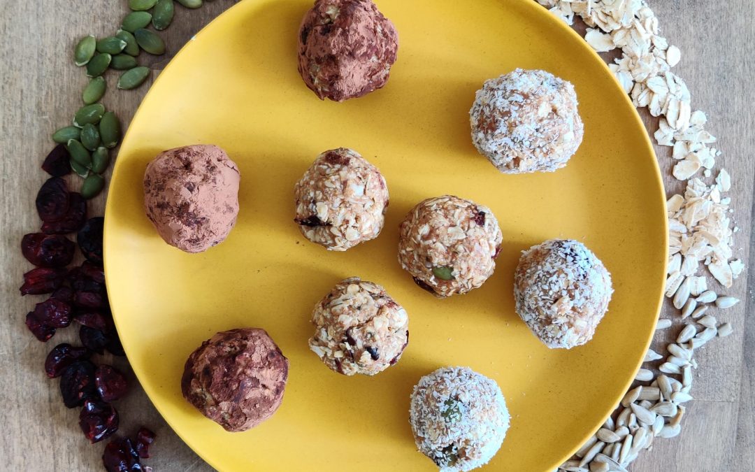 Energy Balls – Almond Cranberry Ginger