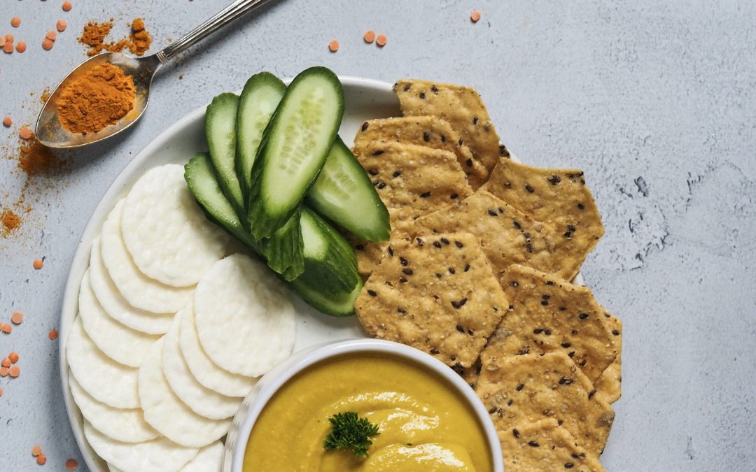 Turmeric Ginger Lentil Dip