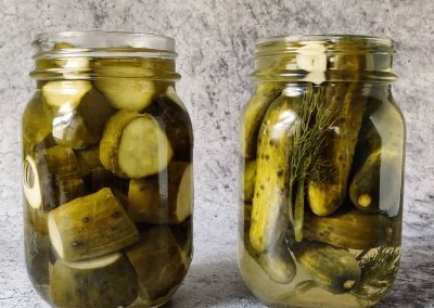 Dill Pickles 2 ways