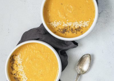Caraway Miso Carrot Soup