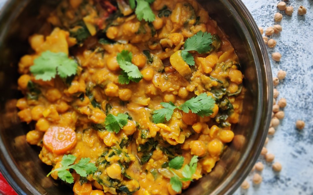 Curried Chickpea & Squash Stew