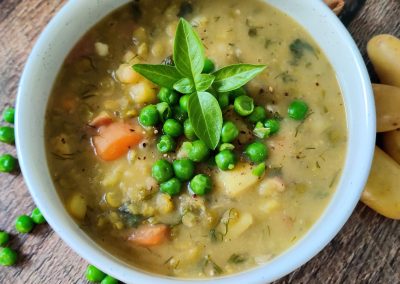 Green Pea & Mint Soup