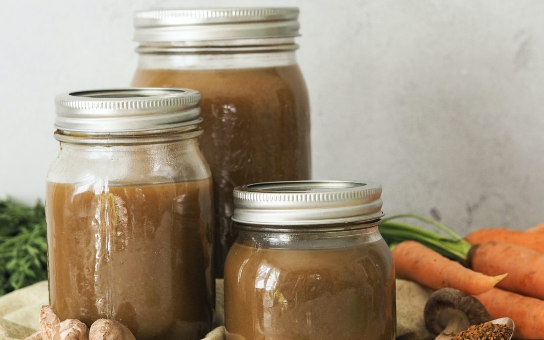Vegan Broth; Chaga-Miso-Muhsroom