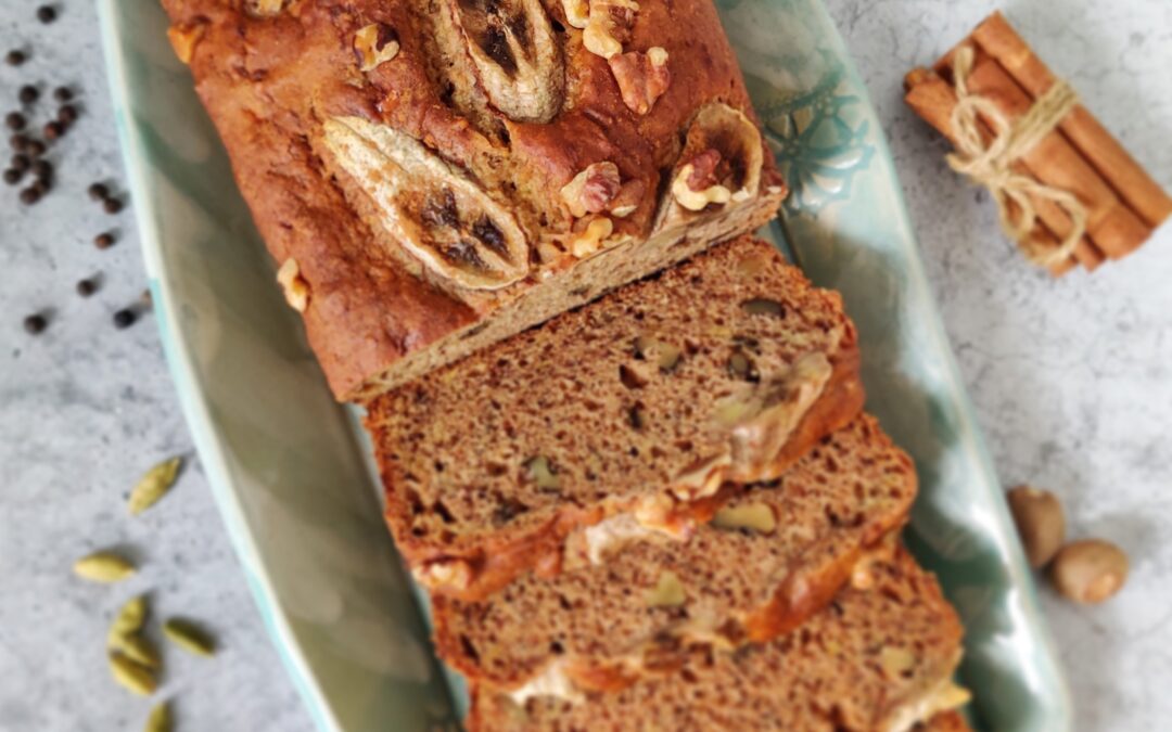 Chai Spiced Vegan Banana Bread