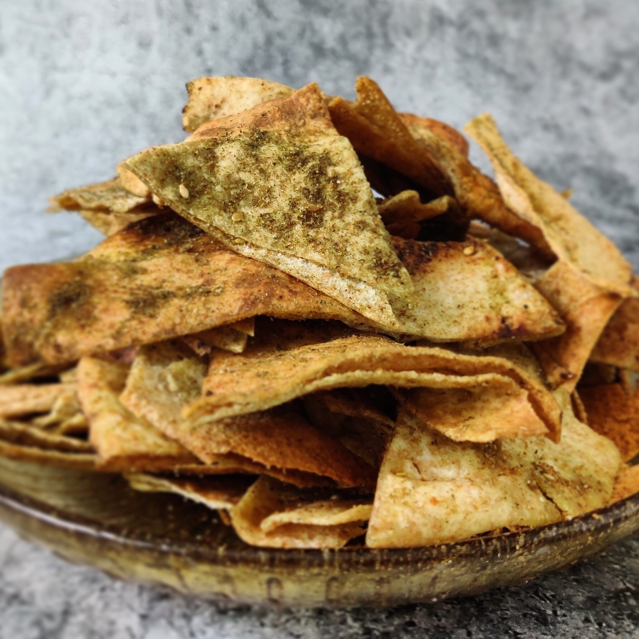 Za’atar Pita Chips Recipe Roni’s Kitchen1
