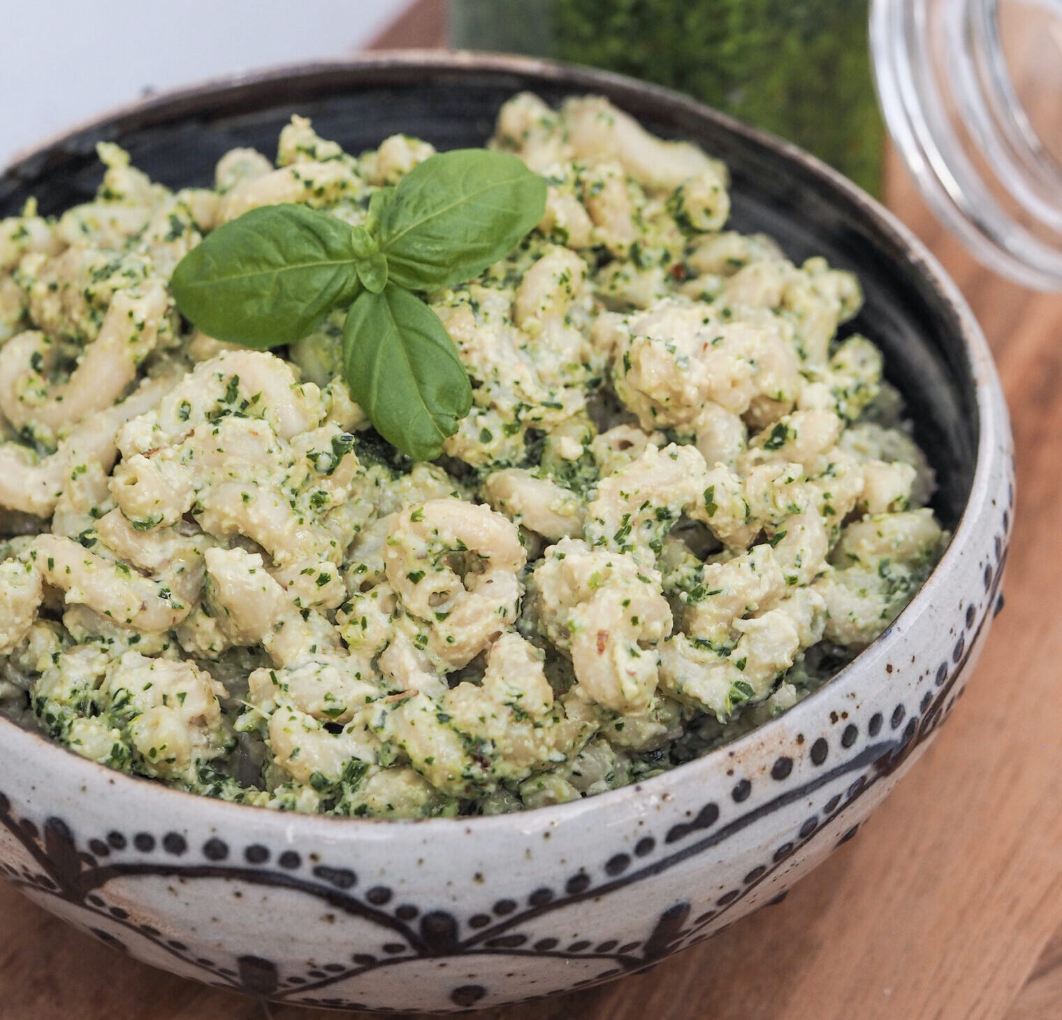 Vegan Pesto Mac & Cheeze Recipe Roni’s Kitchen