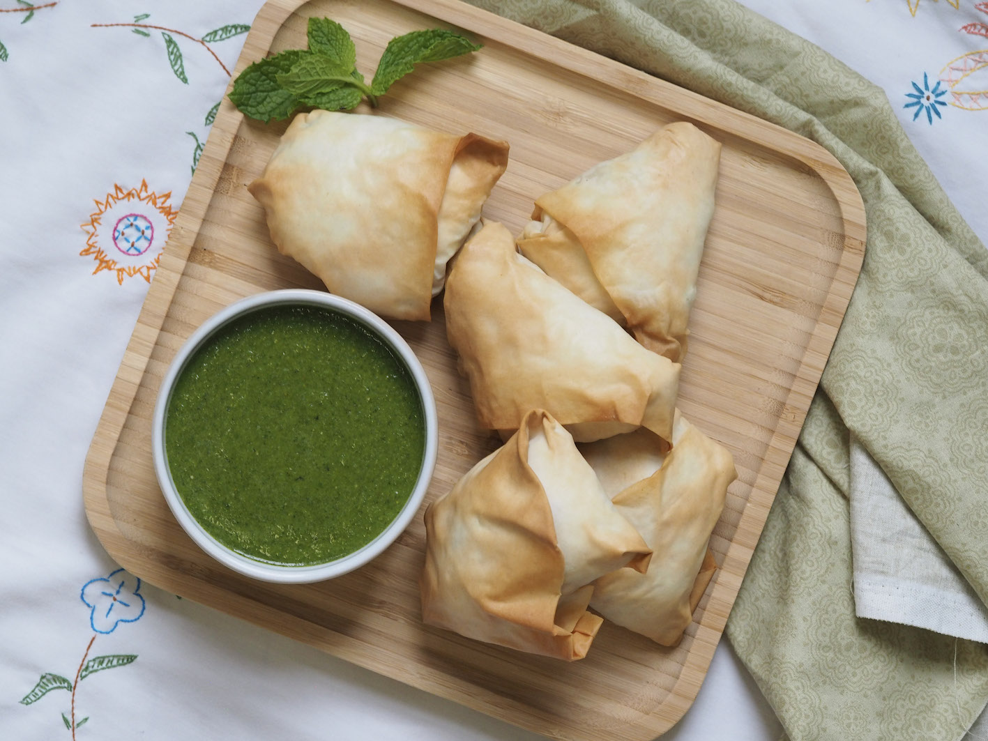 Vegan Phyllo Samosas Recipe Roni’s Kitchen