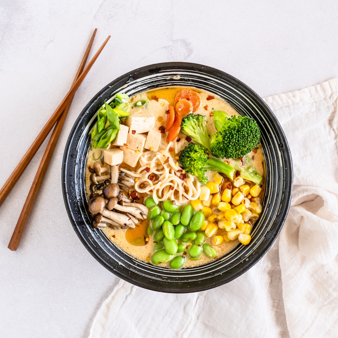 Quick Vegan Ramen Recipe – Roni’s Kitchen